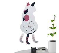 Reloj de Pared sin, Divertido Reloj de Pared con Cola oscilante, decoración artística para el hogar, Hotel, Cocina, Restaurante, Alquiler, Sala de Estar, Negocios