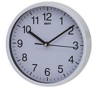 Reloj de Pared Unity, Radcliffe, Barrido silencioso, Moderno, Blanco, 20 cm
