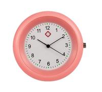 Reloj de pecho para enfermeras, accesorio de reloj de estetoscopio con símbolos médicos, impermeable, broche de clip preciso para bolsillo, accesorio ideal para personal médico de enfermera, hospital