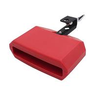 Reloj de percusión, reloj de tambor 5 X 1.5 pulgadas, para bebé, educación musical temprana, capacidad de coordinación infantil (rojo)