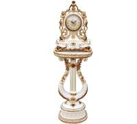 Reloj de pie con tribuna, Reloj de pie, Reloj de pie, Reloj de pie, Reloj analógico de Metal, Reloj de pie, Reloj analógico de pie, café, decoración del hogar, Reloj de Sala de Estar