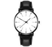 Reloj de pulsera analógico de acero inoxidable para mujer, con fecha, para hombre, de cuarzo, Bu2055-16e, blanco, talla única