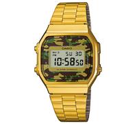 Reloj De Pulsera Clásico De Los Años 80 Color Dorado Casio Collection A168WEGC