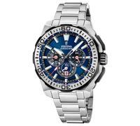 Festina Reloj hombre analógico F20724/2 Chrono Bike – Acero 316L, cronógrafo, calendario, 20 ATM