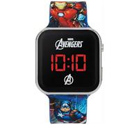 Reloj de Pulsera Digital LED Niño, para Avengers Fan, Función Fecha, Formato 12/24 Horas, Gadget Oficial, Regalo, Correa Ajustable, para Los Vengadores Fan