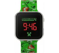 Reloj de Pulsera Digital LED niño y niña, para Minecraft Fan, Función Fecha, Formato 12/24 Horas, Gadget Oficial, Regalo, Correa Ajustable