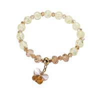 Reloj de pulsera digital para niños, estilo fresco y bonito, colgante de mariposa, pulsera para mujer, pulsera de Turquía (I, talla única)