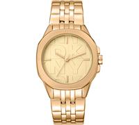 Reloj de pulsera dkny brooklyn midi - dk1l012m0065 correa color: oro a