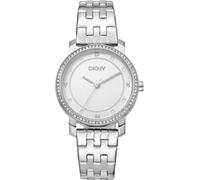 Reloj de pulsera dkny - dk1l065m0035 correa color: gris plata dial gri