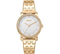 Reloj de pulsera dkny - dk1l065m0045 correa color: oro amarillo dial g