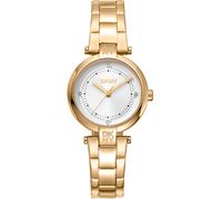 DKNY Reloj de Cuarzo Essential Mini de Cuarzo 5 ATM, Dorado, Talla única, Moderno