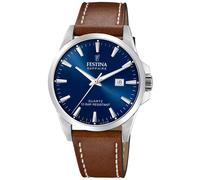 Reloj De Pulsera Festina Para Hombre Marrón/Azul Con Cristal De Zafiro F20025/3