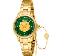 Just Cavalli Reloj Analógico para Mujeres de Cuarzo con Correa en Acero Inoxidable JC1L334M0065