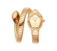 Just Cavalli Reloj analógico de Cuarzo para Mujer con Correa de Acero Inoxidable JC1L356M0025, champán, Moda