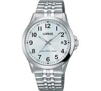 LORUS Reloj Analógico para Hombre de Cuarzo con Correa en Acero Inoxidable RS975CX9