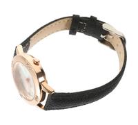 Reloj de Pulsera Nocturno Negro de Cuarzo para Mujer Varios estilos | Acero Inoxidable, Estilo Elegante y Clásico, para Fiesta y Vacaciones Estilo Aleatorio
