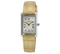 Reloj De Pulsera Para Dama Seiko Rectangular Beige SWR095P1