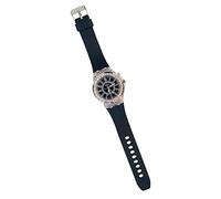 Reloj de pulsera para hombre con personalidad, para parejas y luminoso, con LED, para mujer, con pilas, todos los tamaños, negro, One Size