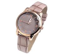 Reloj de pulsera para hombre y mujer, aprobado por ferrocarriles, reloj de pulsera azul de alta gama, de cuarzo, de cristal, distinguido, para mujer, morado, talla única