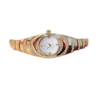 Reloj de pulsera para mujer, con temperamento ovalado, pequeño, de moda, de aleación, con cadena, reloj de moda para mujer, Gd1, One Size