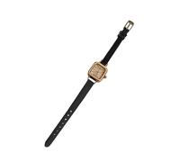 Reloj de pulsera para mujer, ligero, pequeño, exquisito, de alta calidad, temperamento femenino, reloj de pulsera para hombre, negro, One Size