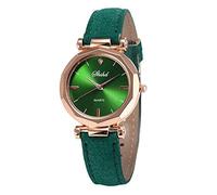 Reloj de pulsera para mujer, reloj de cuarzo, analógico, correa de acero inoxidable, correa de piel sintética, regalo de cumpleaños, moda, niñas, mujeres, madre, mejor amiga, mujer, reloj de pulsera,