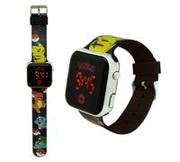 Reloj De Pulsera Para Niños Pokémon Juguete Digital Led Original Logo