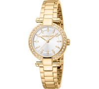 Roberto Cavalli Reloj Analógico para Mujeres de Cuarzo con Correa en Acero Inoxidable RC5L121M0055