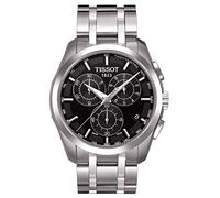 Reloj de pulsera Tissot T0356171105100 Couturier, esfera negra, para hombre, tipo pulsera