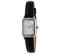 Reloj de pulsera unisex Timex Dress TW2Y00800 de cuarzo resistente al agua a 30 m cristal mineral esfera blanca aleación [importación paralela], Blanco 100Piezas