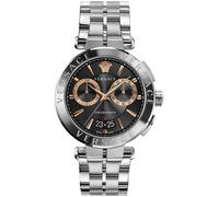 Reloj de pulsera versace - ve1d02423 correa color: gris plata dial met