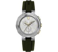 Reloj de pulsera versace - ve2h00121 correa color: negro dial gris pla