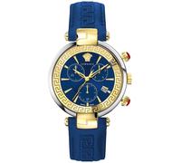 Reloj de pulsera versace - ve2m00221 correa color: azul dial azul oro