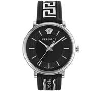 Reloj de pulsera versace - ve5a01321 correa color: negro blanco dial n