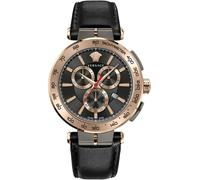 Reloj de pulsera versace - ve6ca0323 correa color: negro dial metal ne