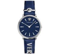 Reloj de pulsera versace - ve8104222 correa color: azul dial azul muje