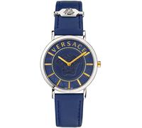 Reloj de pulsera versace - vek400121 correa color: azul dial azul muje