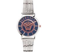Reloj de pulsera versace - vek400821 correa color: gris plata dial met