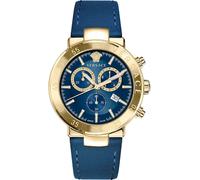 Reloj de pulsera versace - vepy00921 correa color: azul dial metal azu