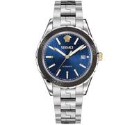 Reloj de pulsera versace - veqca0424 correa color: gris plata dial met