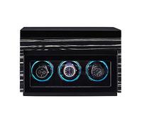Reloj de reloj de lujo Reloj automático con luz LED con motor silencioso y 5 posiciones de rotación En Winder Super-Silent Soulent Winder adecuado para todos los relojes automáticos y mecánicos