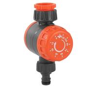Reloj de riego de jardín - ABS 17,4 cm - Reloj mecánico de manguera de 120 minutos | IP67, control de riego, rueda de riego manual para patio trasero, patio, jardín, parque, principiante, propietario