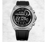 Reloj De Silicona Para Hombre Multifuncional Pulsera Negro POLICE UPON0000101