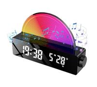 Reloj de simulación de Amanecer - Reloj Despertador Inteligente con luz Solar y luz Nocturna para Personas Que Duermen Mucho | Reloj Despertador para Dormir para Profesores, Estudiantes