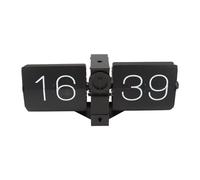 Reloj de sobremesa, 24 Horas Reloj de sobremesa Digital a Pilas de una Sola Cara Retro con números Grandes Paso de página automático Reloj de sobremesa mecánico