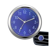 Reloj de tablero de coche - Clásico reloj analógico de cuarzo, con manos luminosas fácil de leer por la noche, diseño de palo que mejora el aspecto interior | Reloj compacto para grifos de vehículos