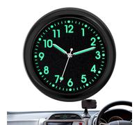 Reloj de tablero de instrumentos de coche | Reloj de tablero de instrumentos de coche luminoso - Relojes de repuesto para automóviles de Cuarzo, reloj de pegar para de, barco, bicicleta