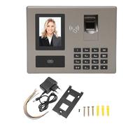 Reloj de tiempo 4 en 1 Máquina de asistencia a la tarjeta de contraseña de huellas digitales de reconocimiento facial para oficina, gestión de empleados