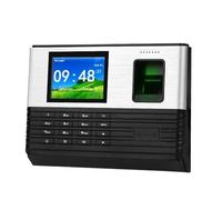 Reloj De Tiempo Biométrico del Sistema De Registro De Oficina TCP/IP USB De Asistencia De Tiempo De Huella Digital WiFi De 2,8 Pulgadas