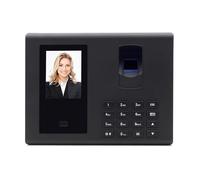 Reloj de tiempo biométrico for pequeñas empresas, máquina de asistencia for empleados Máquina de control de acceso compatible con 1500 piezas de huellas dactilares/1000 piezas de contraseña Con soport